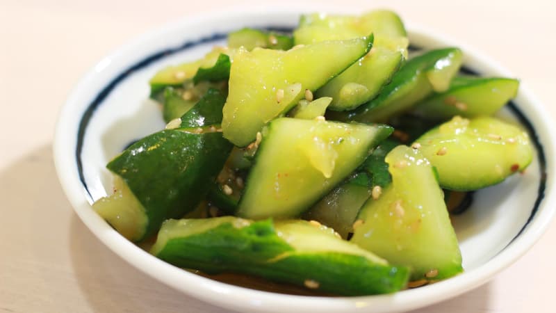 麺棒いらずで簡単！ピリ辛のたたき風きゅうり